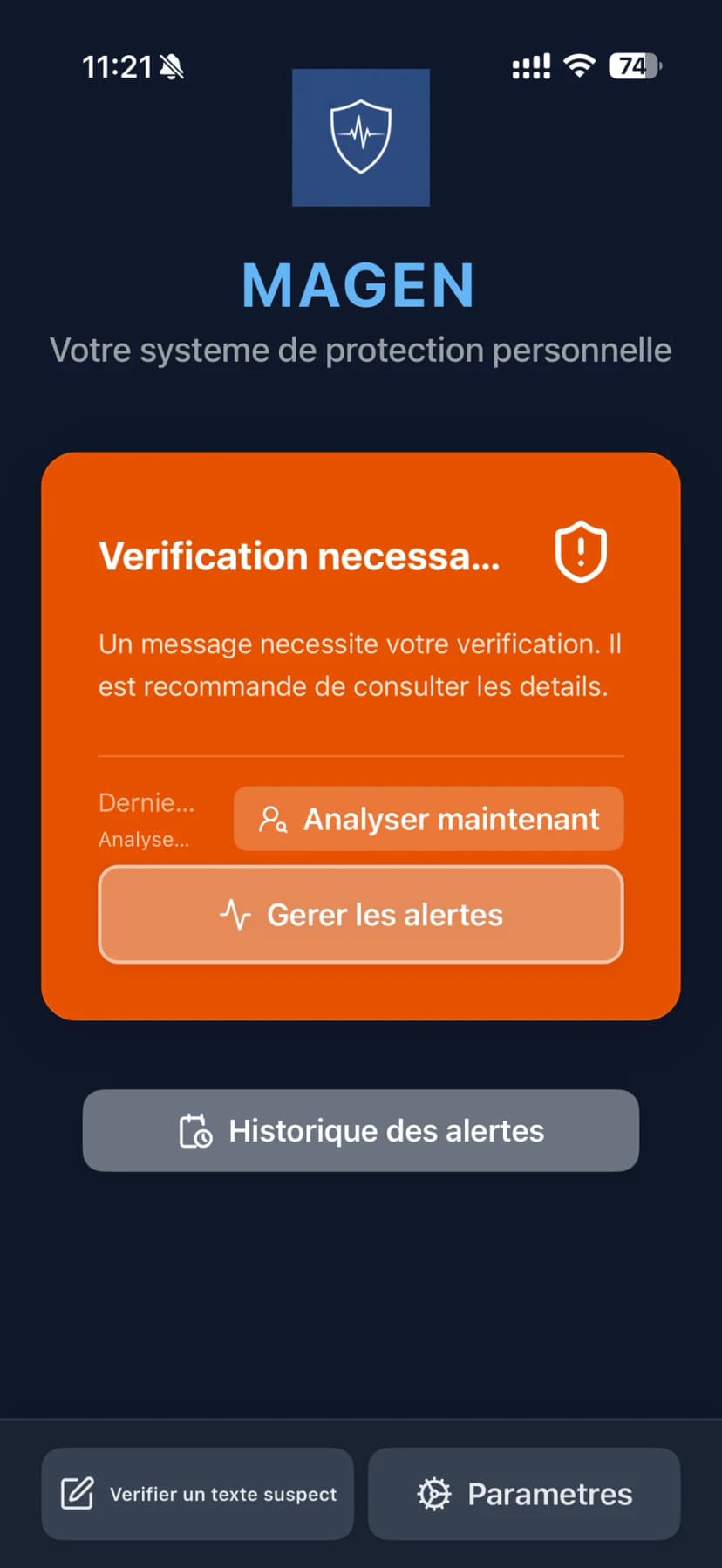 Besoin de révision en un coup d'œil