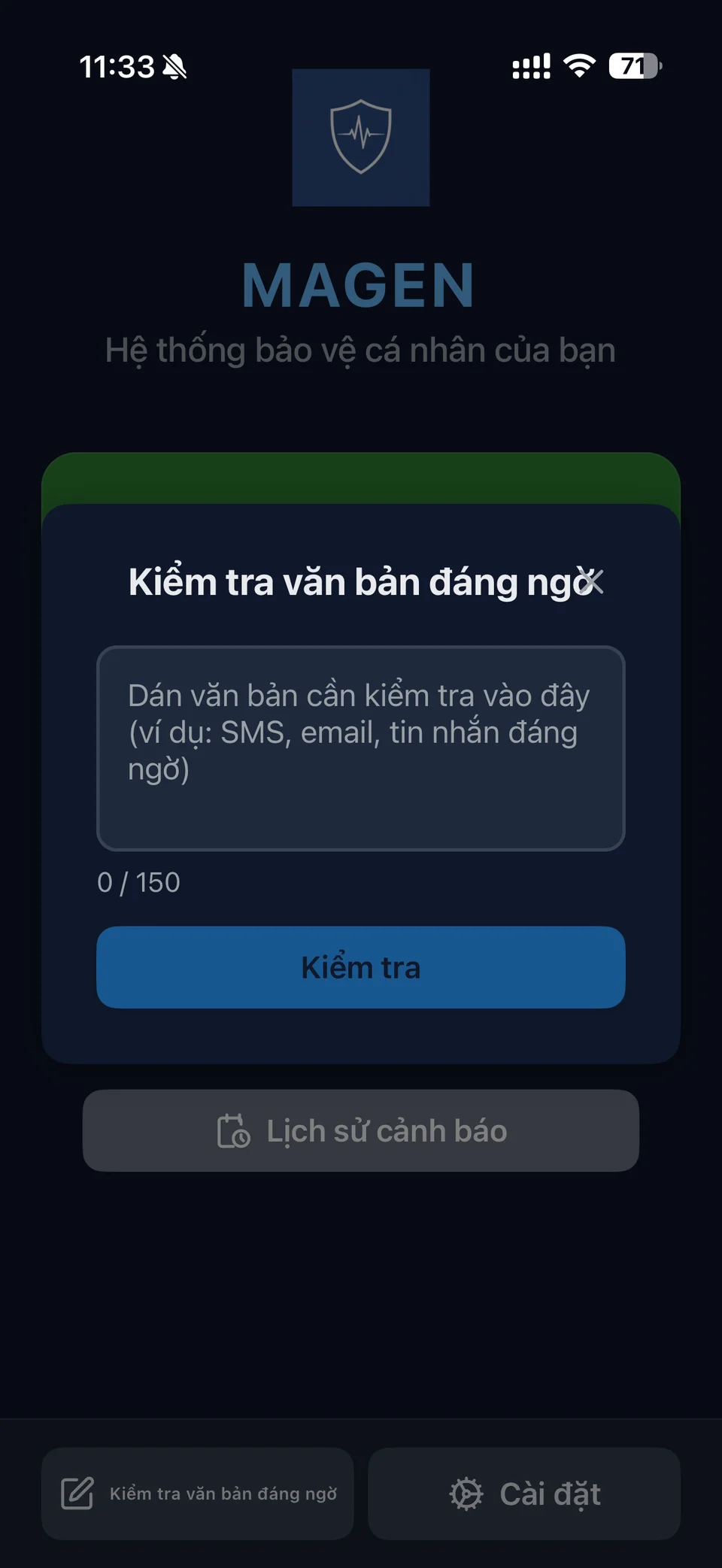 Kiểm tra văn bản đáng ngờ